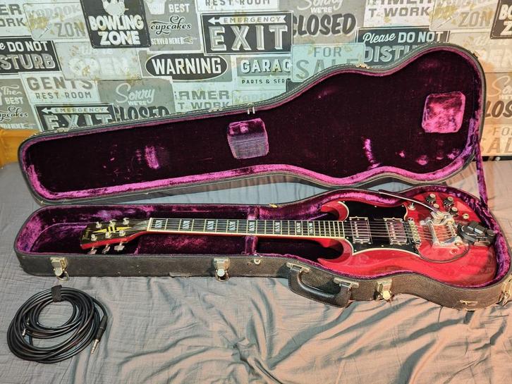 Vintage elektrische gitaar Framus S370, Muziek en Instrumenten, Snaarinstrumenten | Gitaren | Elektrisch, Zo goed als nieuw, Solid body