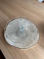 Taartschaal, Huis en Inrichting, Ophalen, Zo goed als nieuw, Glas