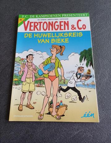 strip vertongen & co : de huwelijksreis van bieke 28 beschikbaar voor biedingen
