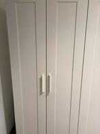 Armoire 2 portes blanche 78x190 cm, Maison & Meubles, Armoires | Penderies & Garde-robes, Avec tablette(s), Comme neuf, 50 à 100 cm