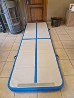 Airtrack Nordic trainingsmat 3m x 1m, Sport en Fitness, Turnen, Ophalen, Zo goed als nieuw, Blauw, Materiaal