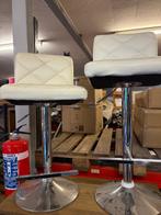 Set van 2 barkrukken, Ophalen, 60 tot 90 cm, Zo goed als nieuw, In hoogte verstelbaar