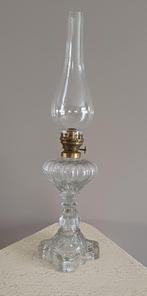 Glazen petroleum lamp, Antiek en Kunst, Ophalen