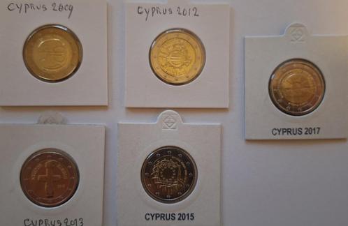 Pièces de 2 euros de Chypre, Timbres & Monnaies, Monnaies | Europe | Monnaies euro, Monnaie en vrac, 2 euros, Chypre, Enlèvement ou Envoi