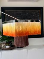 Hanglamp retro vintage mid-century fringe chroom look, Ophalen, Nieuw, Hout