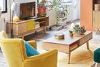 TV-meubel en salontafel te koop (nieuw), Huis en Inrichting, Tafels | Salontafels, Ophalen, 100 tot 150 cm, 50 tot 75 cm, Vintage