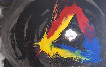 RAYMOND MORETTI / FIGURATIE / KLEURLITHO / 55x76cm / SIG beschikbaar voor biedingen