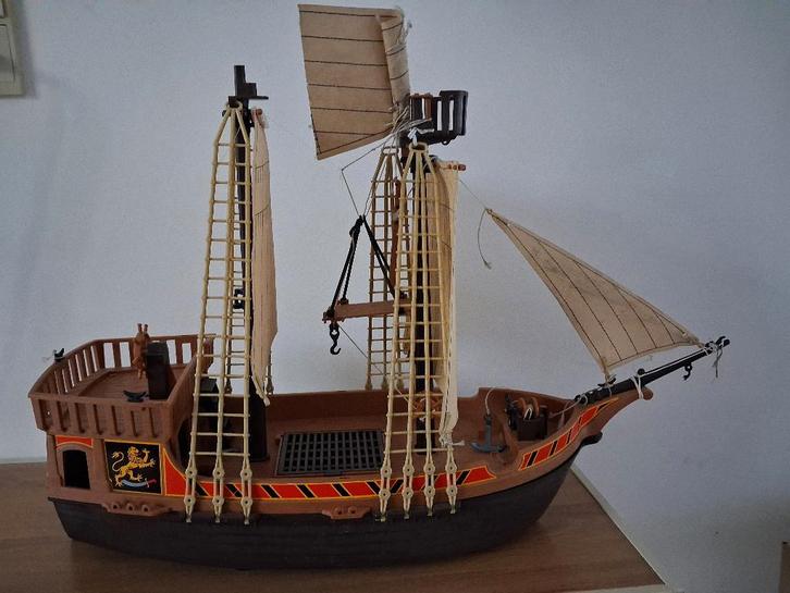 Playmobil Groot piratenschip, Kinderen en Baby's, Speelgoed | Playmobil, Gebruikt, Ophalen