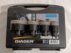 Doos van 4 diamantgatenzagen Ø35-45-51-68mm - DIAGER, Doe-het-zelf en Bouw, Gereedschap | Slijpmachines, Ophalen, Nieuw