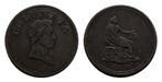 Canada  Columbia George IV Farthing Token 1820-30, Postzegels en Munten, Munten | Amerika, Ophalen of Verzenden, Losse munt, Noord-Amerika