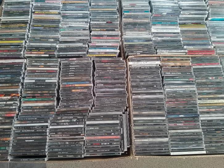 Grand lot de 850 CD en métal tous différents, CD & DVD, CD | Hardrock & Metal, Comme neuf, Enlèvement ou Envoi
