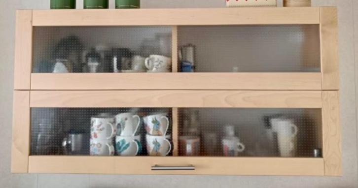 Varde dubbele hang kast - zeer goede staat  keuken (ok), Huis en Inrichting, Keuken | Keukenelementen, Gebruikt, Ophalen