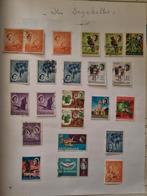 Seychellen op oude bladen, Postzegels en Munten, Postzegels | Volle albums en Verzamelingen, Ophalen of Verzenden