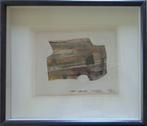 WILLEM VAN HECKE / ABSTRACTIE / OLIEVERF PANEEL / 32x37cm, Ophalen of Verzenden