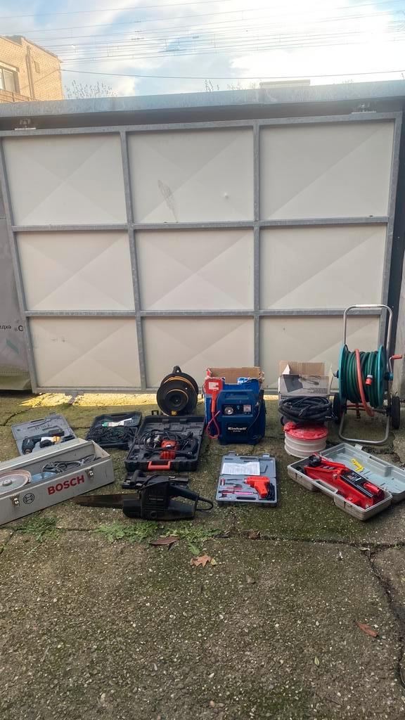 Set machines, Doe-het-zelf en Bouw, Steigers, Zo goed als nieuw, Ophalen