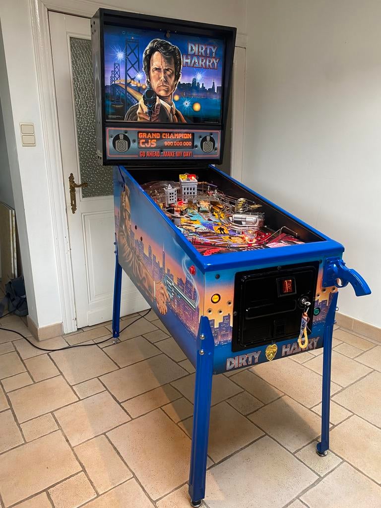 Flipperkast - Dirty Harry - topstaat, Verzamelen, Ophalen of Verzenden, Flipperkast, Williams