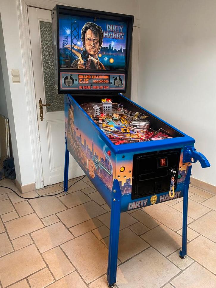 Flipper - Dirty Harry - excellent état, Collections, Machines | Flipper (jeu), Williams, Enlèvement ou Envoi