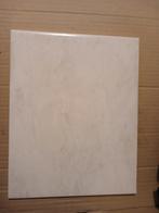 Carrelage de faïence blanc marbré, Enlèvement