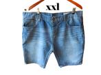 (3) -short homme t.xxL jeans bleu - Denim Co -, Enlèvement ou Envoi, Comme neuf, Autres tailles, Bleu