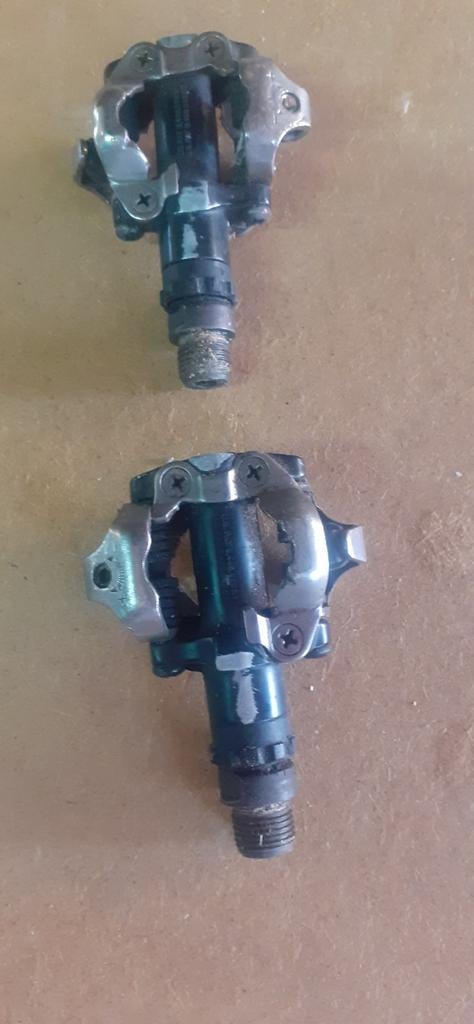 Klikpedalen shimano, Ophalen