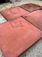 Lot antieke terracotta tegels Voor info BELLEN 0474220705, Ophalen
