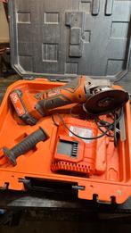 Accu haakse slijper 20V, Ophalen, Gebruikt, Minder dan 700 watt, Haakse handslijpmachine