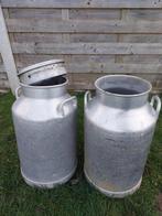 Grote , decoratieve, zinken melkkannen (prijs/stuk), Enlèvement