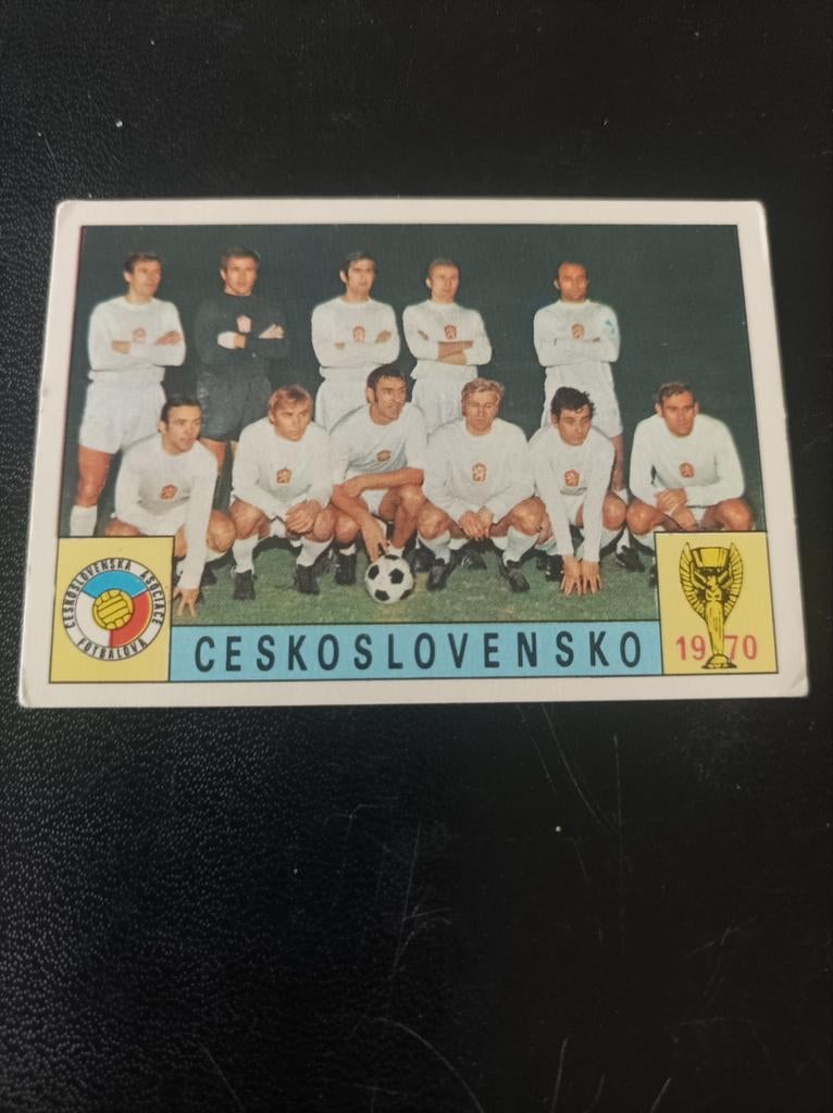 Panini Mexico 70, équipe Ceskosovensko, Enlèvement ou Envoi