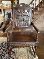 2 mooie antieke brede/grote stoelen, Ophalen