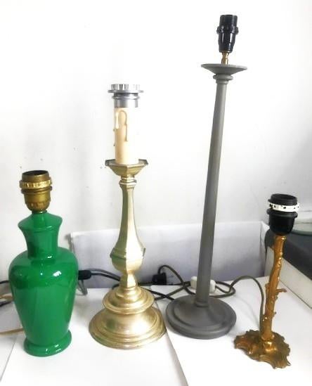 Lampen voeten staanders zonder kap😍💎💑⚡🎁👌, Antiek en Kunst, Ophalen of Verzenden