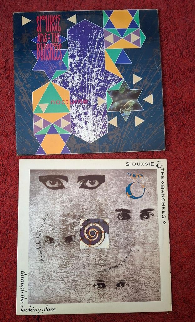 Siouxsie en de Banshees VINYLS 3T LP Maxi Singles 12", Dubbel-LP, Ophalen of Verzenden, 1980 - 1989, Gebruikt