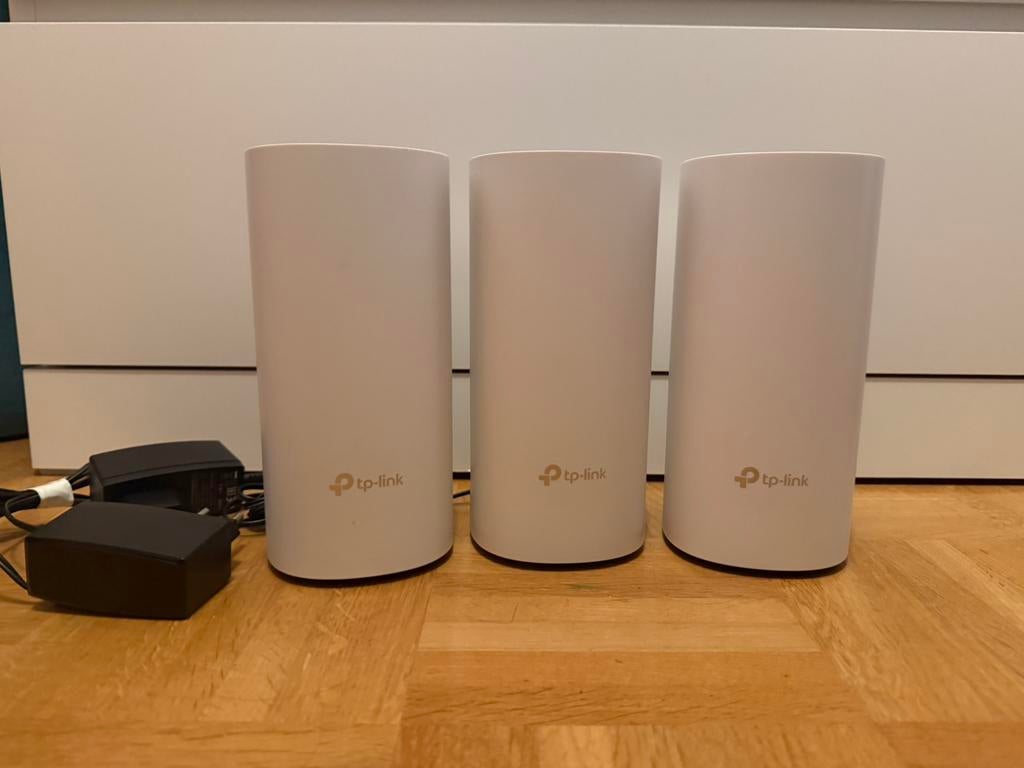 TP-Link Deco M4 mesh wifi systeem (3 stuks), Computers en Software, Ophalen, Zo goed als nieuw