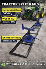 Tractor split rails 3 meter met 2x steun 5000kg, Verzenden, Fiat