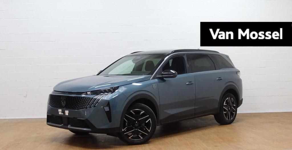 Peugeot 5008 1.2 HYBRID 145 GT +pano dak, Gebruikt, 1700 kg, Blauw, 7 zetels