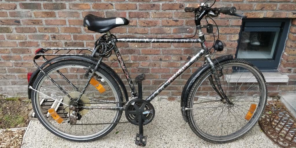 Citybike, Fietsen en Brommers, Fietsen | Dames | Sportfietsen en Toerfietsen, Gebruikt, 26 inch, 15 tot 20 versnellingen, 50 tot 53 cm