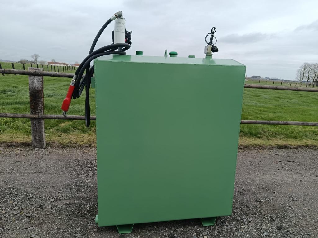 Dubbelwandige mazouttank, Ophalen, Gebruikt