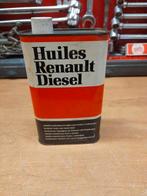 ancien bidon huile vide renault diesel, Envoi, Utilisé, Autres types