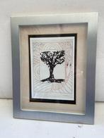 Alechinsky kleine afdruk ingekaderd., Ophalen of Verzenden