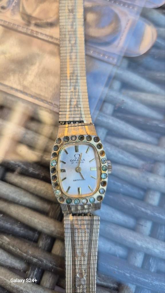 Montre de démolition Omega, Montre-bracelet, Enlèvement ou Envoi, Or, 1960 ou plus tard