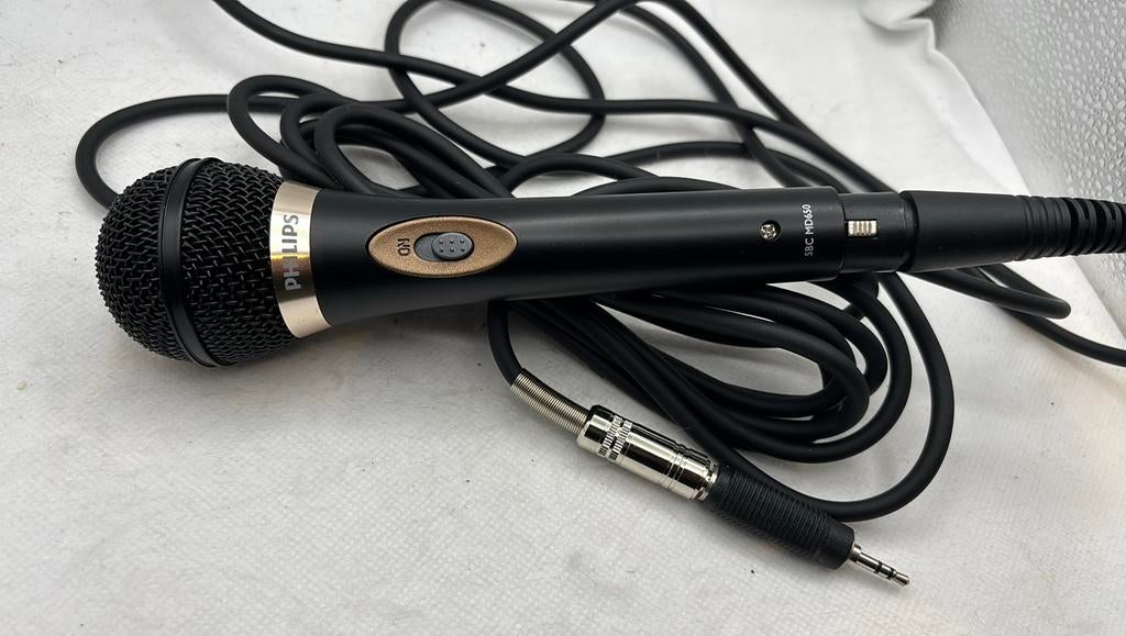 Philips SBCMD650 dynamische microfoon, Muziek en Instrumenten, Ophalen of Verzenden, Zo goed als nieuw