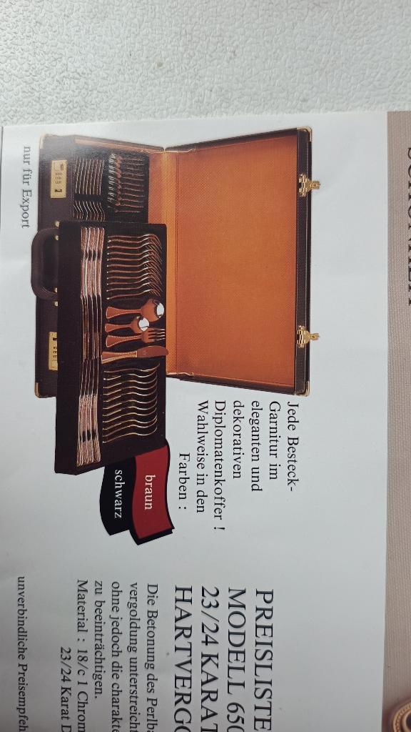 Bestek SBS Solingen vintage., Huis en Inrichting, Keuken | Bestek, Nieuw, Bestekset, Inox of Chroom, Vaatwasserbestendig, Ophalen