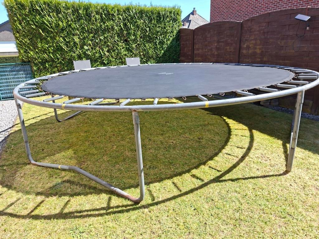 Trampoline 4.10 op 90 hoogte, Enfants & Bébés, Jouets | Extérieur | Trampolines, Enlèvement, Utilisé