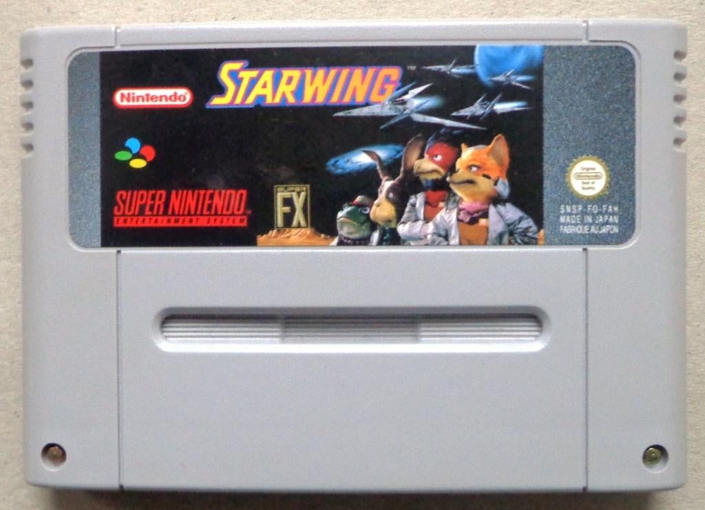 Starwing ( Starfox ) voor de Europese Super Nintendo, Consoles de jeu & Jeux vidéo, Jeux | Nintendo Super NES, Enlèvement ou Envoi