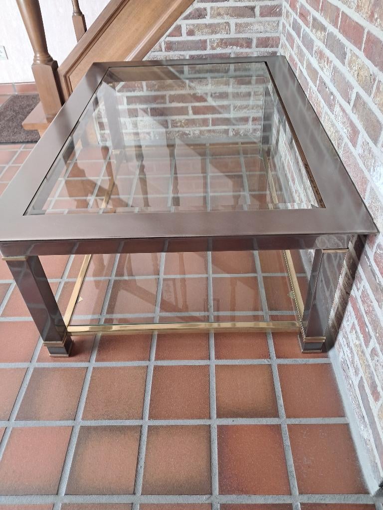 table basse, Maison & Meubles, Tables | Tables de salon, 100 à 150 cm, Moins de 50 cm, Klassiek, Verre