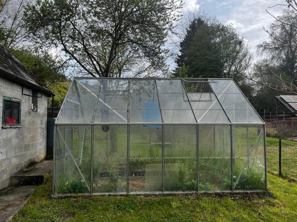 Serre a vendre a Vaucelles, Doische, Verre, Serre, Enlèvement, Utilisé