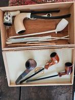 Oude tabakspijpen, Ophalen