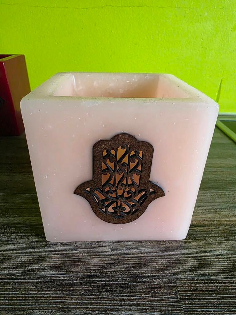 Handgemaakt van kaarsvet deco, Ophalen, Rood