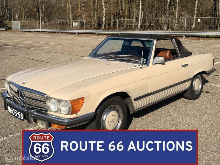 Mercedes-Benz 350 SL | 1972 | Route 66 Auctions, Autos, Oldtimers & Ancêtres, Entreprise, Achat, Mercedes-Benz, Essence, Autre carrosserie