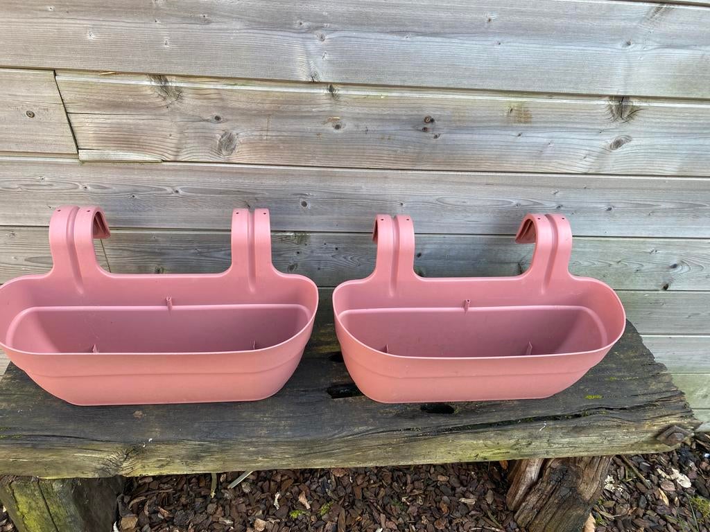 Hang bloembakken lengte 45 cm per stuk, Tuin en Terras, Ophalen of Verzenden