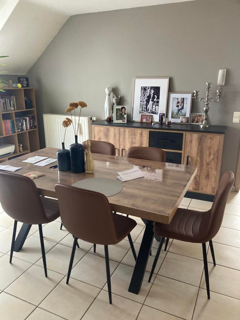 Salle à manger, Ophalen, Zo goed als nieuw, Vijf personen of meer, Rechthoekig